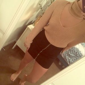 A pink sweater from misguided